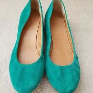 j. Crew Factory suede flats
